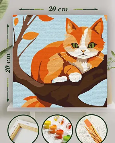 20x20 Baskılı Tuval